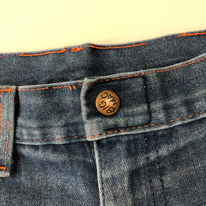 【中古品】【メンズ】  BIGMAC ビッグマック 70's DENIM PAINTER PANTS VINTAGE 70年代 デニムペインターパンツ ボトムス ヴィンテージ 156-241110-kk-29-tei サイズ：44 カラー：ライトインディゴ 万代Net店