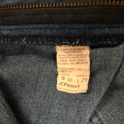 【中古品】【メンズ】  BIGMAC ビッグマック 70's DENIM PAINTER PANTS VINTAGE 70年代 デニムペインターパンツ ボトムス ヴィンテージ 156-241110-kk-29-tei サイズ：44 カラー：ライトインディゴ 万代Net店