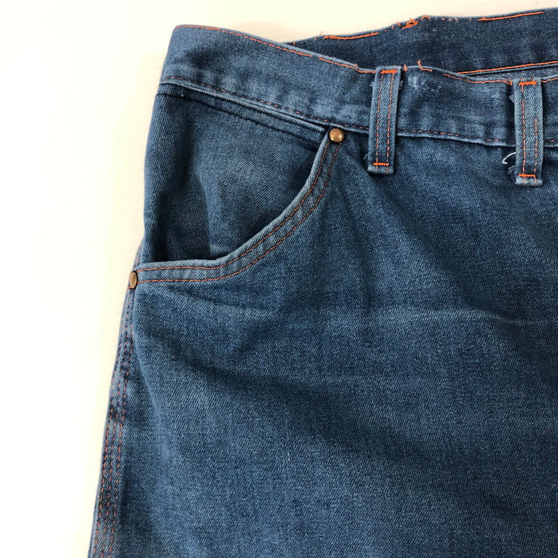 【中古品】【メンズ】  BIGMAC ビッグマック 70's DENIM PAINTER PANTS VINTAGE 70年代 デニムペインターパンツ ボトムス ヴィンテージ 156-241110-kk-29-tei サイズ：44 カラー：ライトインディゴ 万代Net店