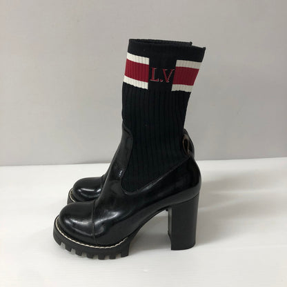 【中古品】【レディース】 スタートレイル・ライン ソックスブーツ 靴 179-241018-kk-38-tei サイズ：37 1/2 カラー：ブラック 万代Net店