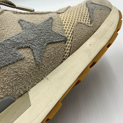 【現状渡し品】【メンズ】 A BATHING APE アベイシングエイプ × HIGHSNOBIETY ハイスノバイエティ 別注 コラボ ROADSTA EXPRESS ロードスタ エクスプレス スニーカー 靴 シューズ 162-260711-ko-03-tei サイズ：28cm カラー：ベージュ 万代Net店