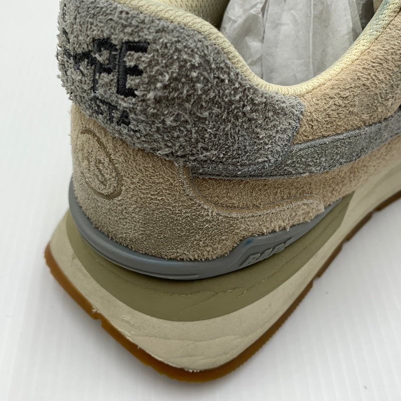 【現状渡し品】【メンズ】 A BATHING APE アベイシングエイプ × HIGHSNOBIETY ハイスノバイエティ 別注 コラボ ROADSTA EXPRESS ロードスタ エクスプレス スニーカー 靴 シューズ 162-260711-ko-03-tei サイズ：28cm カラー：ベージュ 万代Net店