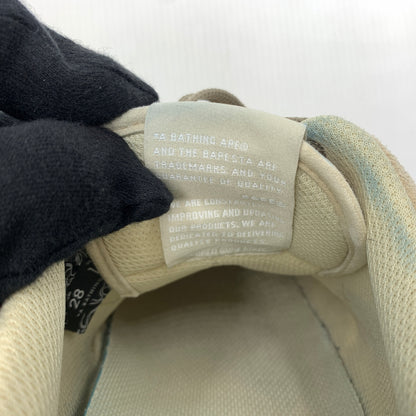【現状渡し品】【メンズ】 A BATHING APE アベイシングエイプ × HIGHSNOBIETY ハイスノバイエティ 別注 コラボ ROADSTA EXPRESS ロードスタ エクスプレス スニーカー 靴 シューズ 162-260711-ko-03-tei サイズ：28cm カラー：ベージュ 万代Net店