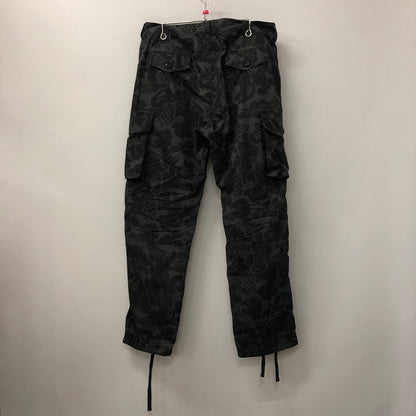 【中古品】【メンズ】 A BATHING APE アベイシングエイプ ASIA CAMO ARMY PANTS 001PTK201003M アジアカモ アーミーパンツ ボトムス カーゴパンツ 153-241009-kk-27-tei サイズ：L カラー：ブラック 万代Net店