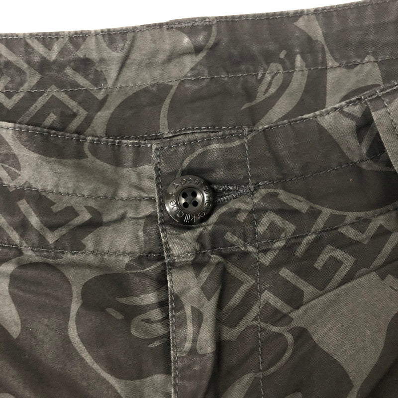 【中古品】【メンズ】 A BATHING APE アベイシングエイプ ASIA CAMO ARMY PANTS 001PTK201003M アジアカモ アーミーパンツ ボトムス カーゴパンツ 153-241009-kk-27-tei サイズ：L カラー：ブラック 万代Net店