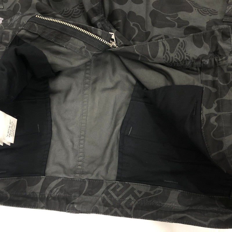 【中古品】【メンズ】 A BATHING APE アベイシングエイプ ASIA CAMO ARMY PANTS 001PTK201003M アジアカモ アーミーパンツ ボトムス カーゴパンツ 153-241009-kk-27-tei サイズ：L カラー：ブラック 万代Net店