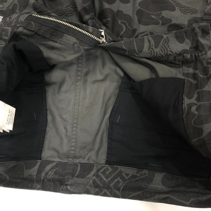 【中古品】【メンズ】 A BATHING APE アベイシングエイプ ASIA CAMO ARMY PANTS 001PTK201003M アジアカモ アーミーパンツ ボトムス カーゴパンツ 153-241009-kk-27-tei サイズ：L カラー：ブラック 万代Net店