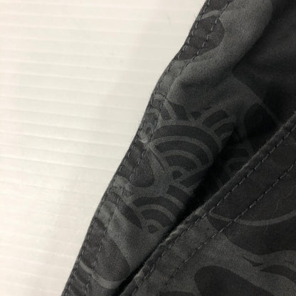 【中古品】【メンズ】 A BATHING APE アベイシングエイプ ASIA CAMO ARMY PANTS 001PTK201003M アジアカモ アーミーパンツ ボトムス カーゴパンツ 153-241009-kk-27-tei サイズ：L カラー：ブラック 万代Net店