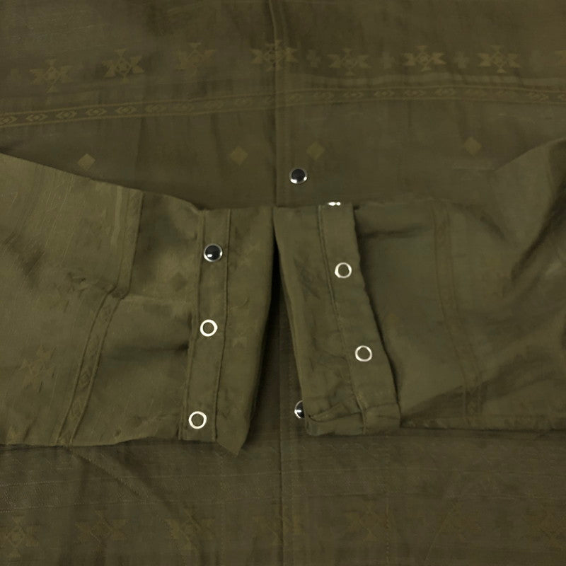 【中古品】【メンズ】 South2 West8 サウスツーウェストエイト SPORTS HOODIE EJ863 スポーツフーディー トップス パーカー 140-241018-kk-23-fuz サイズ：M カラー：カーキ 万代Net店