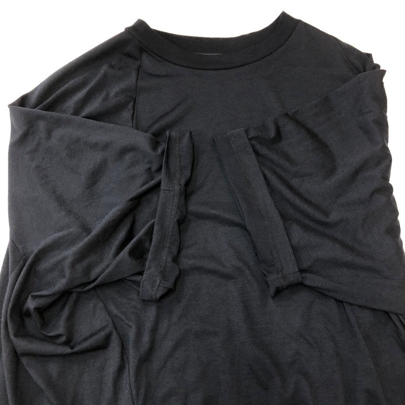 【中古品】【メンズ】 WHITE MOUNTAINEERING ホワイトマウンテニアリング 23SS OVERSIZED T-SHIRT WITH SHIRRING WM2371516 オーバーサイズ Tシャツ ウィズ シャーリング 半袖 トップス 140-250515-kk-03-tei サイズ：2 カラー：ネイビー 万代Net店