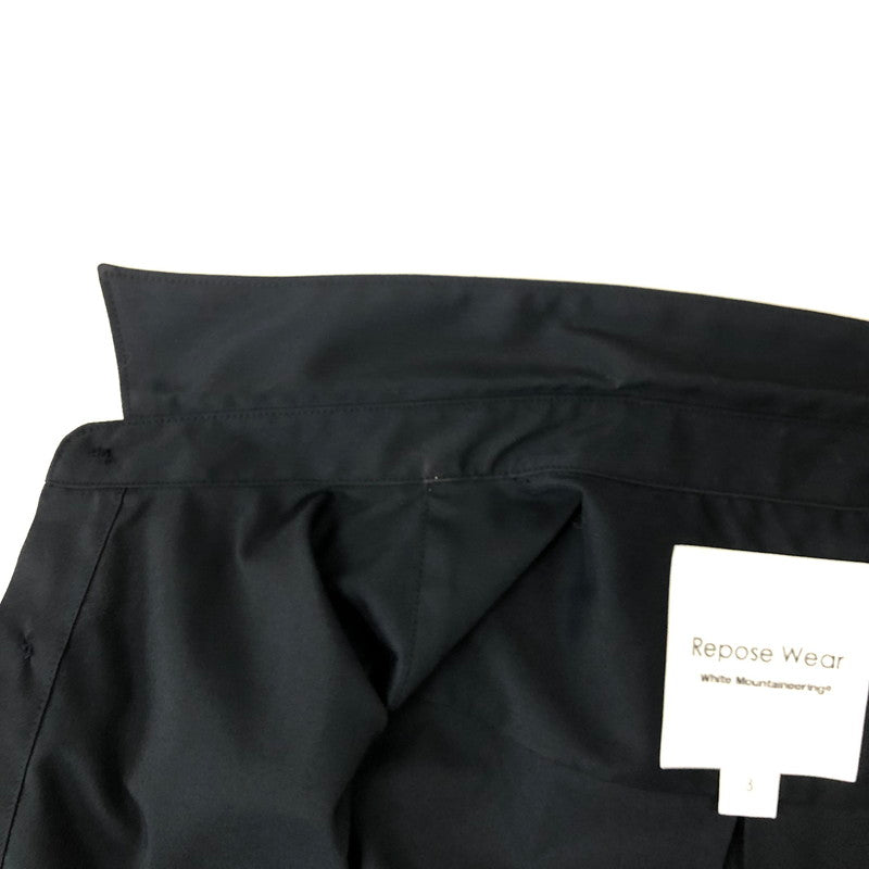 【中古品】【メンズ】 REGULAR COLLAR HALF SLEEVE SHIRT RW2471103 レギュラーカラー ハーフスリーブシャツ 半袖 トップス 140-241013-kk-14-tei サイズ：3 カラー：ネイビー 万代Net店