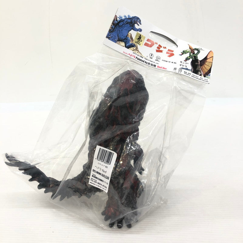 【中古美品】【メンズ】 GODZILLA STOR限定 マルサンヘドラ Painted by 吉坂隆 Red Ver. ホビー フィギュア ソフトビニール人形E ゴジラ・ストア おもちゃ 044-250724-kk-01-tei カラー：RED 万代Net店