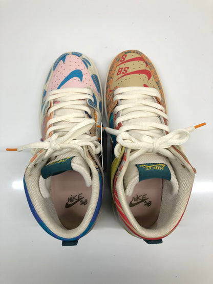 【未使用品】【メンズ】 NIKE SB ナイキ スケートボーディング × THOMAS CAMPBELL トーマス・キャンベル 別注 コラボ ZOOM DUNK HIGH PREM 918321-381 ズーム ダンクハイ プレミアム スニーカー 靴 160-260718-kk-39-hon カラー：ICED JADE/CIRCUIT ORANGE-SAIL 万代Net店