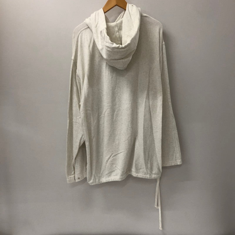 【中古品】【メンズ】  AURALEE オーラリー 22SS LIGHT FLOWY SWEAT PARKA A22SP01LU ライトフローウィー スウェットパーカー トップス プルオーバーフーディー 140-241027-kk-17-tei サイズ：3 カラー：TOP LIGHT GRAY 万代Net店