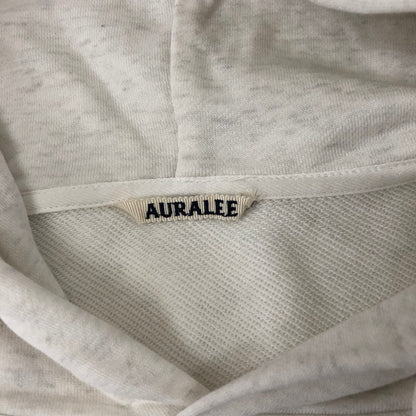【中古品】【メンズ】  AURALEE オーラリー 22SS LIGHT FLOWY SWEAT PARKA A22SP01LU ライトフローウィー スウェットパーカー トップス プルオーバーフーディー 140-241027-kk-17-tei サイズ：3 カラー：TOP LIGHT GRAY 万代Net店