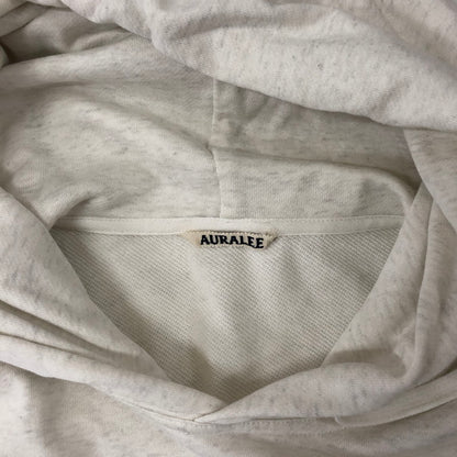 【中古品】【メンズ】  AURALEE オーラリー 22SS LIGHT FLOWY SWEAT PARKA A22SP01LU ライトフローウィー スウェットパーカー トップス プルオーバーフーディー 140-241027-kk-17-tei サイズ：3 カラー：TOP LIGHT GRAY 万代Net店