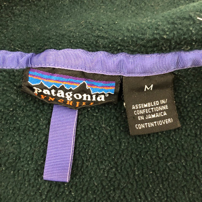 【中古品】【メンズ】 patagonia パタゴニア 96AW SYNCHILLA SNAP-T PULLOVER 25450F96 シンチラスナップT プルオーバー ライトアウター フリースジャケット 144-250225-kk-04-tei サイズ：M カラー：グリーン 万代Net店