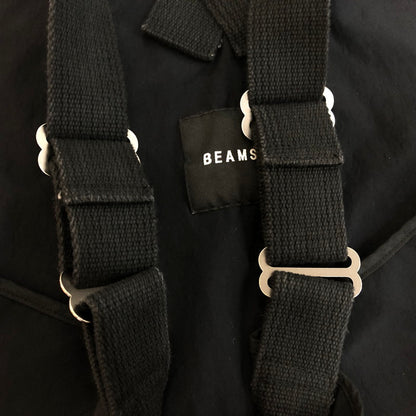 【中古品】【メンズ】 BEAMS ビームス BAG VEST 11-06-0536-139 バック ベスト トップス ナイロンベスト 147-251118-ts-14-tei サイズ：不明 カラー：ブラック 万代Net店