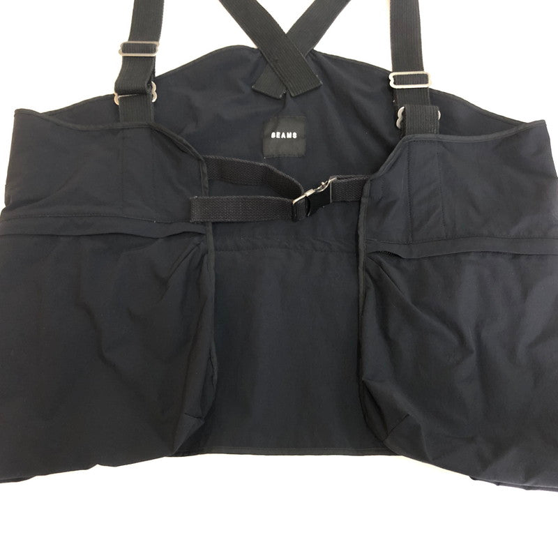 【中古品】【メンズ】 BEAMS ビームス BAG VEST 11-06-0536-139 バック ベスト トップス ナイロンベスト 147-251118-ts-14-tei サイズ：不明 カラー：ブラック 万代Net店