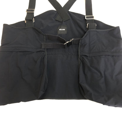 【中古品】【メンズ】 BEAMS ビームス BAG VEST 11-06-0536-139 バック ベスト トップス ナイロンベスト 147-251118-ts-14-tei サイズ：不明 カラー：ブラック 万代Net店