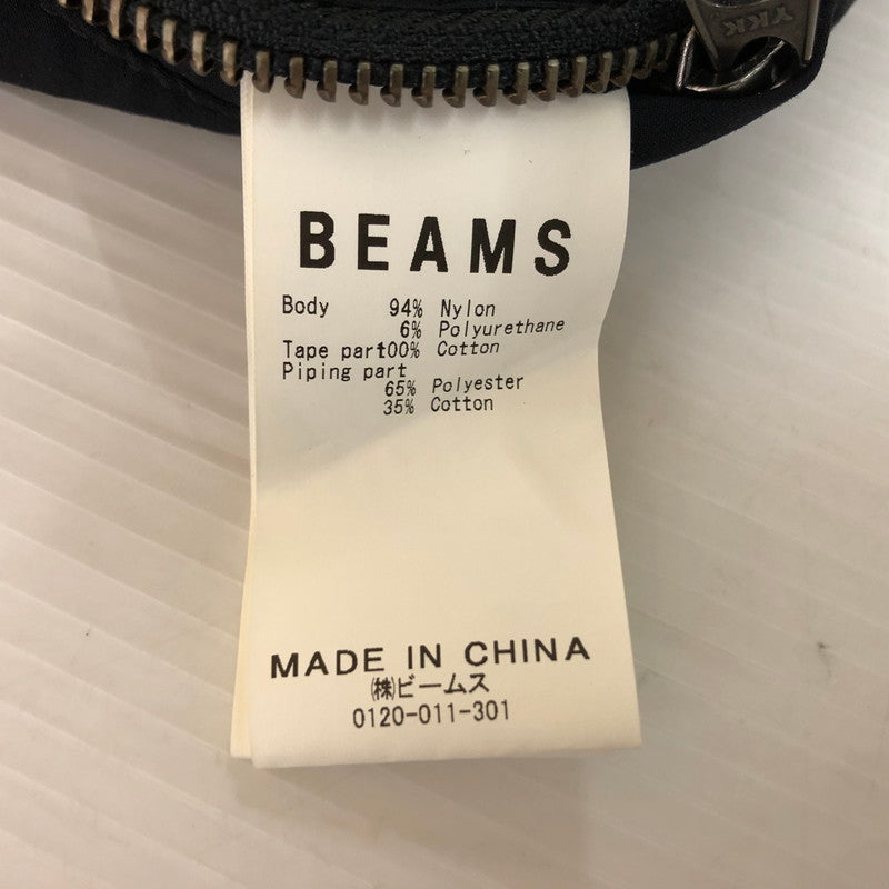 【中古品】【メンズ】 BEAMS ビームス BAG VEST 11-06-0536-139 バック ベスト トップス ナイロンベスト 147-251118-ts-14-tei サイズ：不明 カラー：ブラック 万代Net店