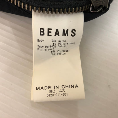 【中古品】【メンズ】 BEAMS ビームス BAG VEST 11-06-0536-139 バック ベスト トップス ナイロンベスト 147-251118-ts-14-tei サイズ：不明 カラー：ブラック 万代Net店