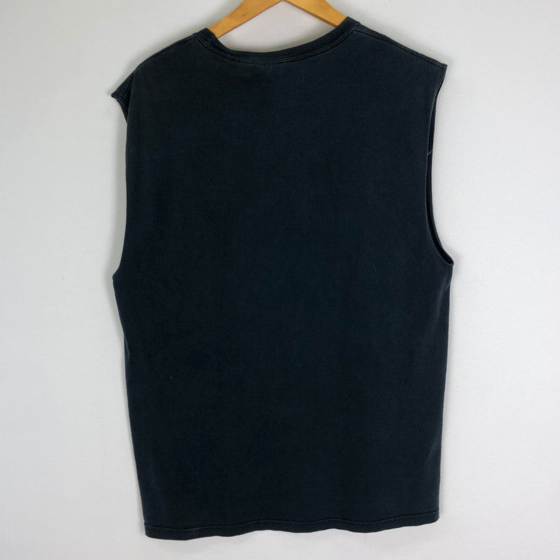 【中古品】【メンズ】 HANES ヘインズ 00’s IRON MAIDEN SLEEVELESS T-SHIRT 00年代 アイアン・メイデン スリーブレス Tシャツ ノースリーブ 145-251124-yo-11-tei サイズ：L カラー：ブラック 万代Net店