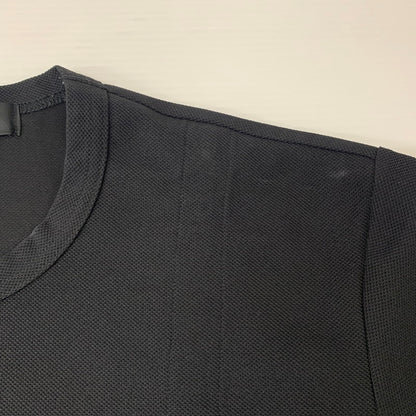 【中古品】【メンズ】  COMME des GARCONS HOMME DEUX コムデギャルソン オム ドゥ 22SS FRONT CORD TEE DI-T015 AD2021 フロントコードTシャツ 半袖 トップス 140-241203-kk-08-tei サイズ：M カラー：ブラック 万代Net店