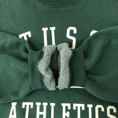 【中古品】【メンズ】 STUSSY ステューシー 24AW ATHLETICS CREW 118568 アスレチックス クルー トップス スウェット トレーナー 142-241020-kk-10-fuz サイズ：S カラー：PINE 万代Net店