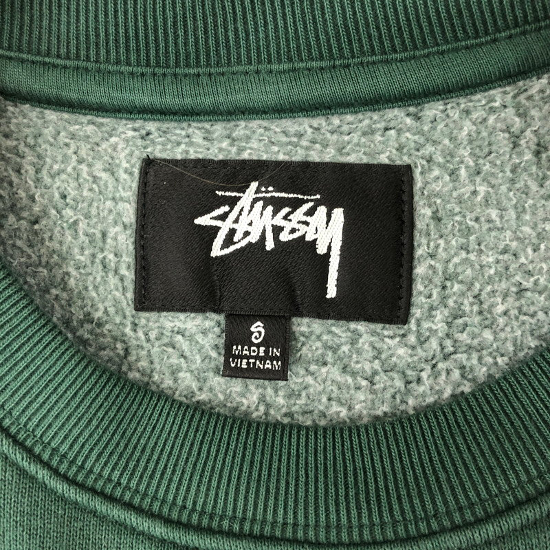 【中古品】【メンズ】 STUSSY ステューシー 24AW ATHLETICS CREW 118568 アスレチックス クルー トップス スウェット トレーナー 142-241020-kk-10-fuz サイズ：S カラー：PINE 万代Net店