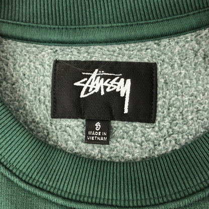 【中古品】【メンズ】 STUSSY ステューシー 24AW ATHLETICS CREW 118568 アスレチックス クルー トップス スウェット トレーナー 142-241020-kk-10-fuz サイズ：S カラー：PINE 万代Net店