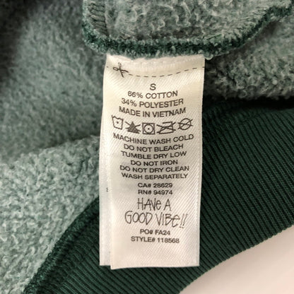 【中古品】【メンズ】 STUSSY ステューシー 24AW ATHLETICS CREW 118568 アスレチックス クルー トップス スウェット トレーナー 142-241020-kk-10-fuz サイズ：S カラー：PINE 万代Net店