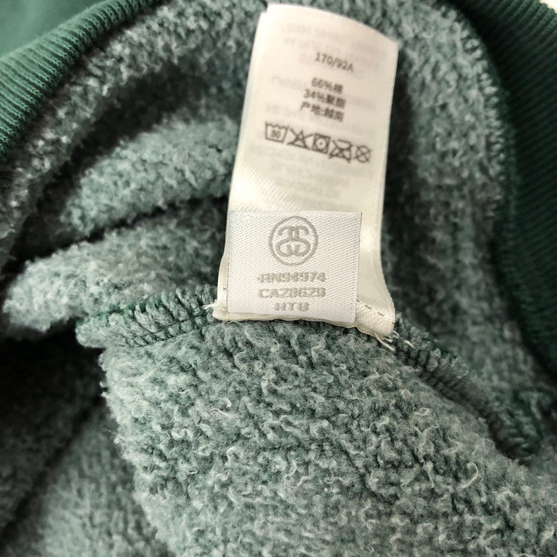 【中古品】【メンズ】 STUSSY ステューシー 24AW ATHLETICS CREW 118568 アスレチックス クルー トップス スウェット トレーナー 142-241020-kk-10-fuz サイズ：S カラー：PINE 万代Net店