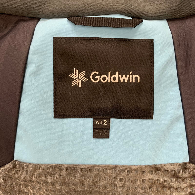 【中古品】【レディース】  GOLDWIN ゴールドウィン WOMEN'S G-SECTOR JACKET GW14301 ウィメンズ ジーセクタージャケット アウター スキーウェア 120-241125-kk-13-tei サイズ：2 カラー：エアブルー 万代Net店