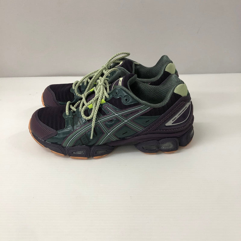 【中古品】【メンズ】 asics アシックス × BRAIN DEAD ブレインデッド 別注 コラボ GEL-NIMBUS 9 NIGHTSHADE 1201A849-020 ゲル ニンバス9 スニーカー 靴 162-241023-kk-16-tei サイズ：28.25cm/US 10 1/2 カラー：NIGHTSHADE/LAUREL WREATH 万代Net店
