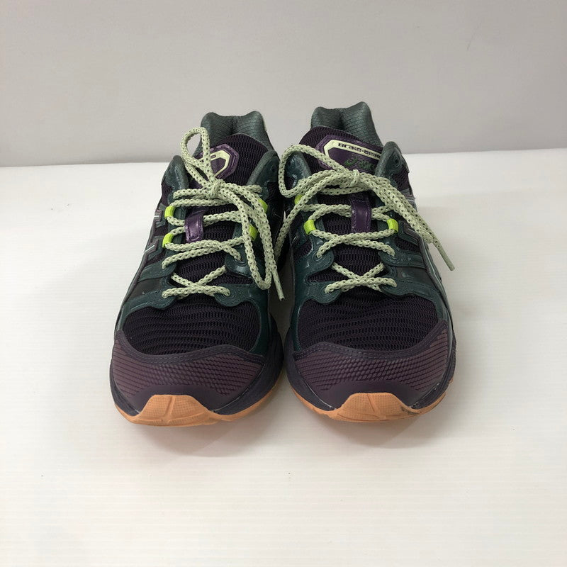 【中古品】【メンズ】 asics アシックス × BRAIN DEAD ブレインデッド 別注 コラボ GEL-NIMBUS 9 NIGHTSHADE 1201A849-020 ゲル ニンバス9 スニーカー 靴 162-241023-kk-16-tei サイズ：28.25cm/US 10 1/2 カラー：NIGHTSHADE/LAUREL WREATH 万代Net店
