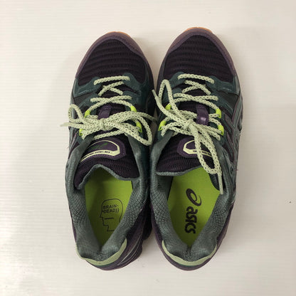 【中古品】【メンズ】 × BRAIN DEAD ブレインデッド 別注 コラボ GEL-NIMBUS 9 NIGHTSHADE 1201A849-020 ゲル ニンバス9 スニーカー 靴 162-241023-kk-16-tei サイズ：28.25cm/US 10 1/2 カラー：NIGHTSHADE/LAUREL WREATH 万代Net店