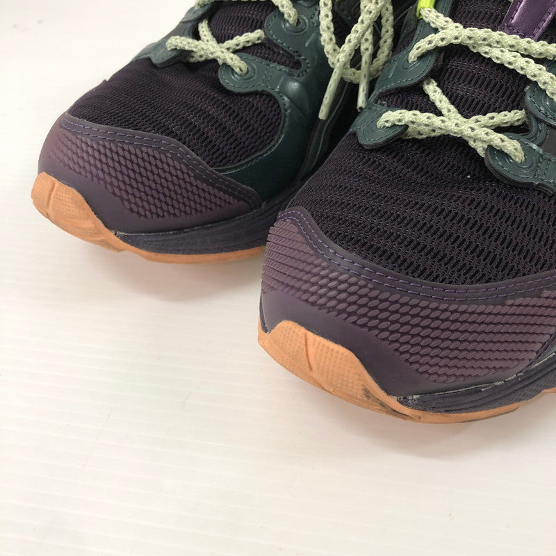 【中古品】【メンズ】 asics アシックス × BRAIN DEAD ブレインデッド 別注 コラボ GEL-NIMBUS 9 NIGHTSHADE 1201A849-020 ゲル ニンバス9 スニーカー 靴 162-241023-kk-16-tei サイズ：28.25cm/US 10 1/2 カラー：NIGHTSHADE/LAUREL WREATH 万代Net店
