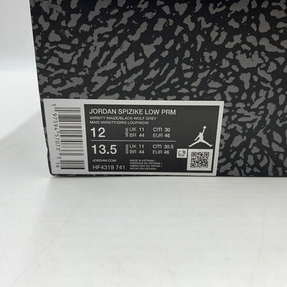 【中古品】【メンズ】 NIKE ナイキ JORDAN SPIZIKE LOW PRM VARSITY MAIZE HF4319-741 ジョーダン スパイジーク ロー バーシティメイズ スニーカー 靴 160-260220-ko-04-tei サイズ：30cm カラー：イエロー 万代Net店