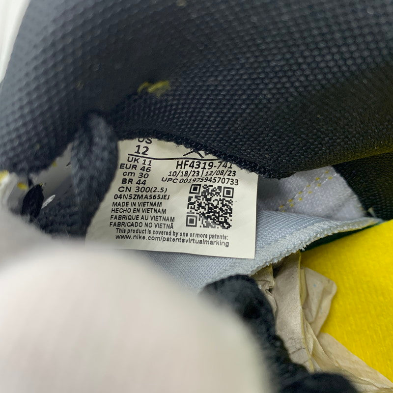 【中古品】【メンズ】 NIKE ナイキ JORDAN SPIZIKE LOW PRM VARSITY MAIZE HF4319-741 ジョーダン スパイジーク ロー バーシティメイズ スニーカー 靴 160-260220-ko-04-tei サイズ：30cm カラー：イエロー 万代Net店