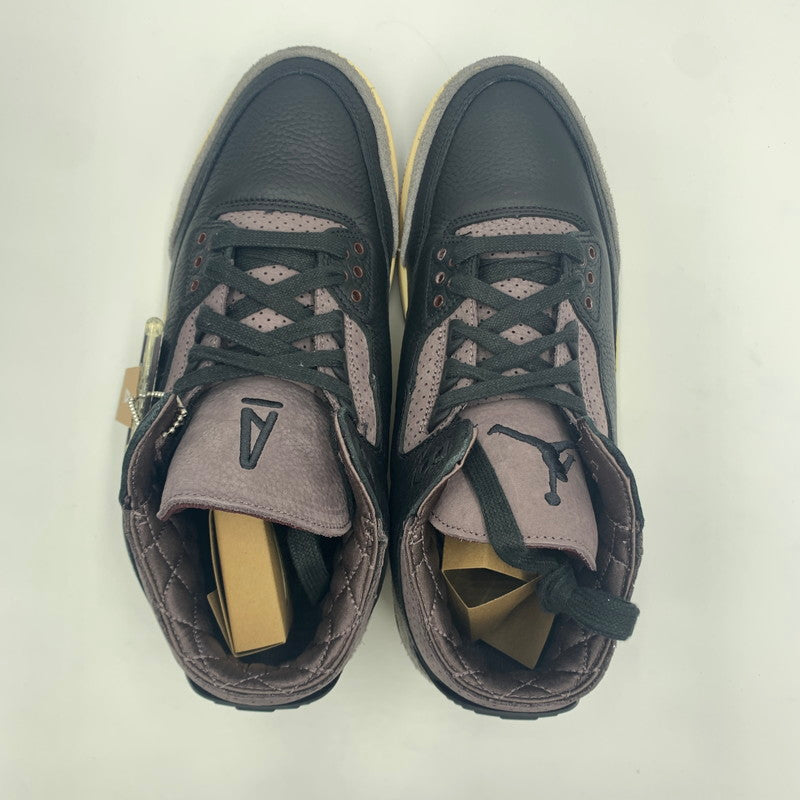 【中古美品】【メンズ】 NIKE ナイキ × A MA MANIERE ア マ マニエール 別注 コラボ 24AW WMNS AIR JORDAN 3 RETRO OG SP FZ4811-001 ウィメンズ エアジョーダン3 レトロ スニーカー 靴 160-241025-kk-14-tei カラー：BLACK/BLACK-FLAT PEWTER 万代Net店
