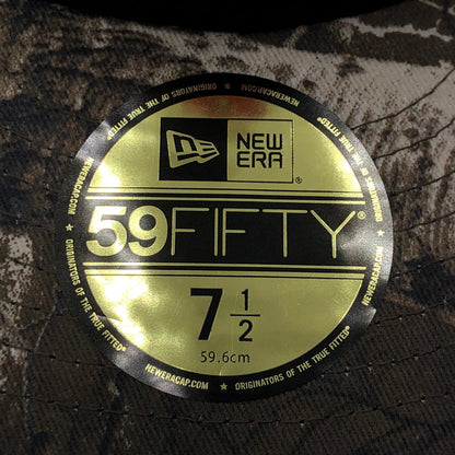 【中古美品】【メンズ】 NEW ERA ニューエラ MLB CELEVELAND INDIANS REALTREE CAP クリーブランド インディアンス リアルツリー キャップ 帽子 185-250711-ks-06-fuz サイズ：7 1/2 59.6cm カラー：ブラック/リアルツリー 万代Net店