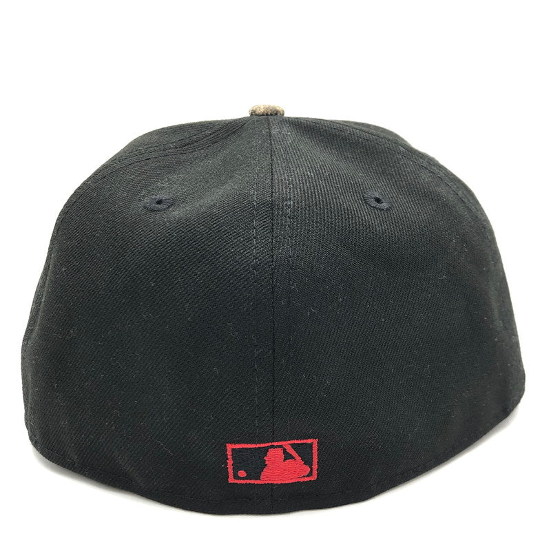 【中古美品】【メンズ】 NEW ERA ニューエラ MLB CELEVELAND INDIANS REALTREE CAP クリーブランド インディアンス リアルツリー キャップ 帽子 185-250711-ks-06-fuz サイズ：7 1/2 59.6cm カラー：ブラック/リアルツリー 万代Net店