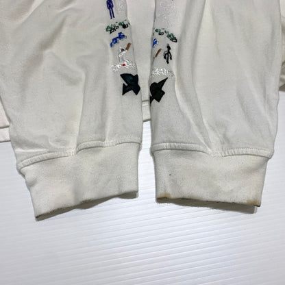 【現状渡し品】【メンズ】 Supreme シュプリーム 23SS AOI ICONS L/S TOP アオイ アイコン ロングスリーブ Tシャツ 長袖 トップス 149-260615-yo-06-tei サイズ：XL カラー：ホワイト 万代Net店
