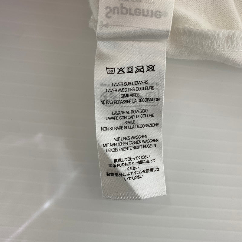 【現状渡し品】【メンズ】 Supreme シュプリーム 23SS AOI ICONS L/S TOP アオイ アイコン ロングスリーブ Tシャツ 長袖 トップス 149-260615-yo-06-tei サイズ：XL カラー：ホワイト 万代Net店