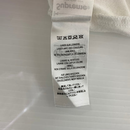 【現状渡し品】【メンズ】 Supreme シュプリーム 23SS AOI ICONS L/S TOP アオイ アイコン ロングスリーブ Tシャツ 長袖 トップス 149-260615-yo-06-tei サイズ：XL カラー：ホワイト 万代Net店