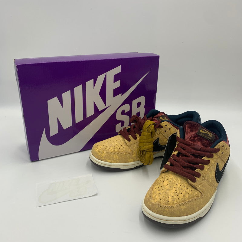 【中古美品】【メンズ】 NIKE ナイキ SB DUNK LOW PRO FZ1278-200 CITY OF CINEMA スケートボーディング ダンク ロー プロ シティーオブシネマ スニーカー 靴 160-241025-kk-17-tei カラー：CELESTIAL GOLD/BLACK 万代Net店