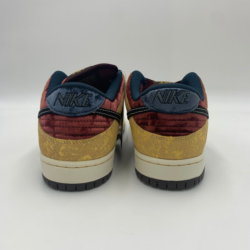 【中古美品】【メンズ】 NIKE ナイキ SB DUNK LOW PRO FZ1278-200 CITY OF CINEMA スケートボーディング ダンク ロー プロ シティーオブシネマ スニーカー 靴 160-241025-kk-17-tei カラー：CELESTIAL GOLD/BLACK 万代Net店