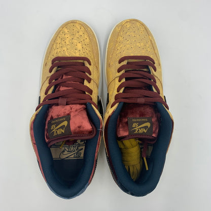 【中古美品】【メンズ】 NIKE ナイキ SB DUNK LOW PRO FZ1278-200 CITY OF CINEMA スケートボーディング ダンク ロー プロ シティーオブシネマ スニーカー 靴 160-241025-kk-17-tei カラー：CELESTIAL GOLD/BLACK 万代Net店
