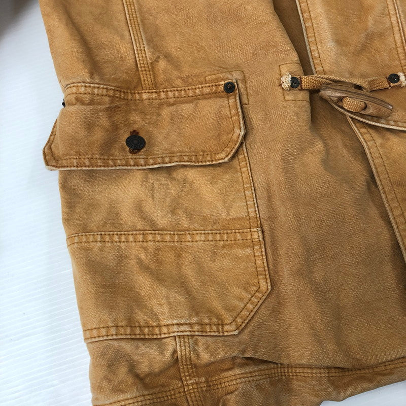 【中古品】【メンズ】  RETRO GRADE レトログレード DUCK FIREMAN JACKET ダック ファイヤーマンジャケット アウター 145-241219-kk-12-tei サイズ：L カラー：キャメル 万代Net店